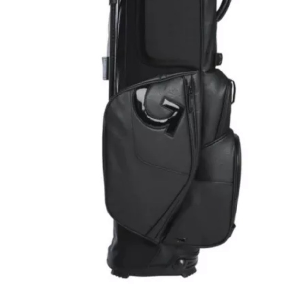 G/FORE Skulls and T’s Debossed Black Transporter Tour Carry Golf Bag - Picture 4 of 7